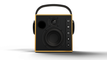 MOREL BIGGIE GOLDEN GLOW портативная беспроводная Hi-Fi колонка - 4