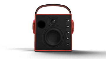MOREL BIGGIE RUBY RED портативная беспроводная Hi-Fi колонка - 8