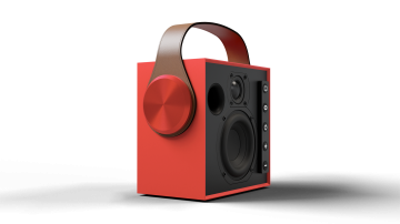 MOREL BIGGIE RUBY RED портативная беспроводная Hi-Fi колонка - 7