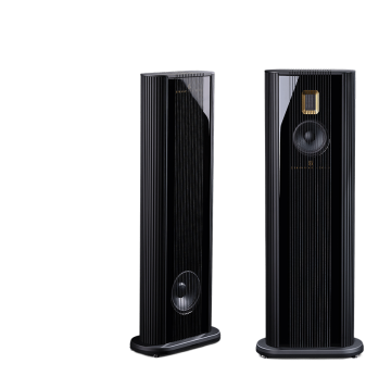 Steinway Lyngdorf Model O Speaker Black Matte Gold  - 3
